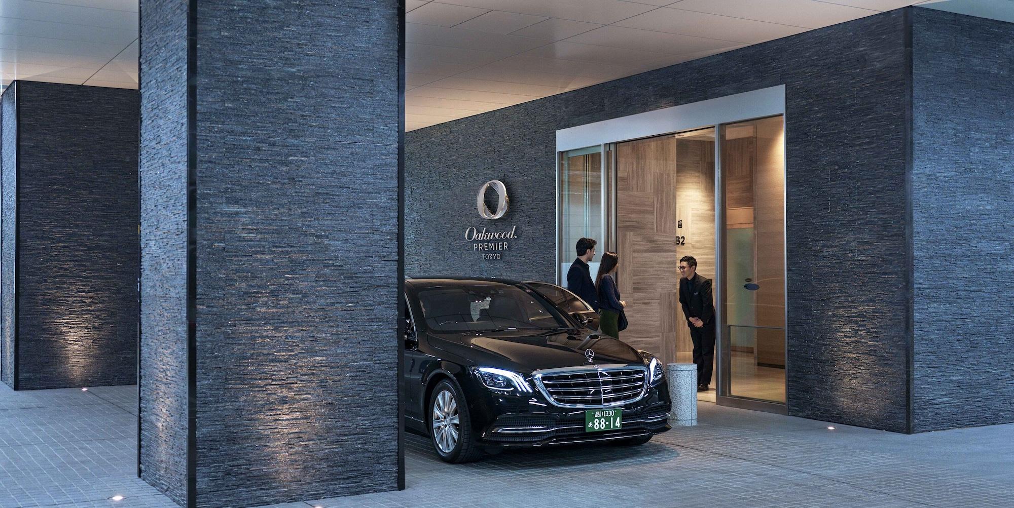Oakwood Premier Tokyo Hotel Buitenkant foto Entrance