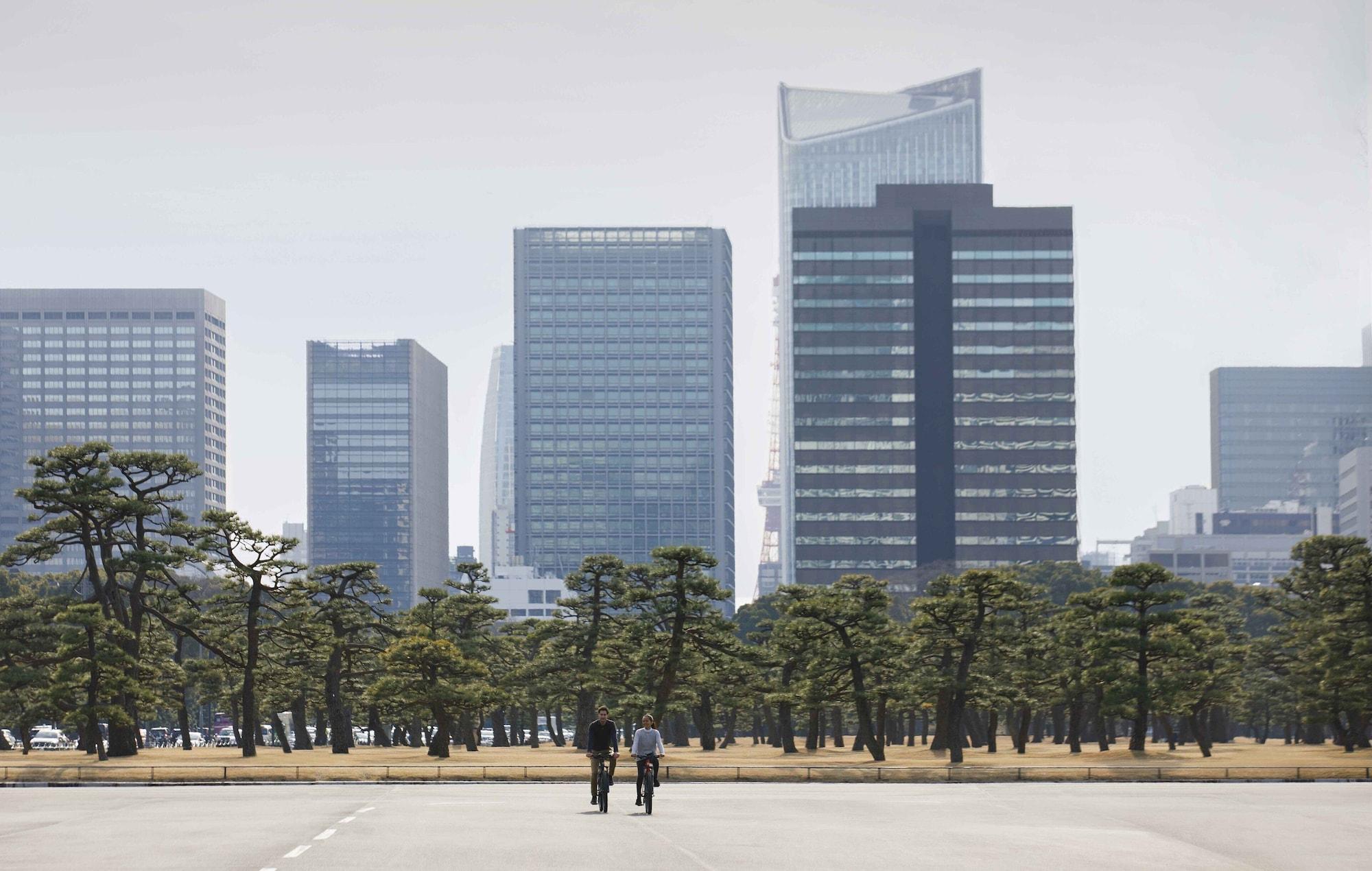 Oakwood Premier Tokyo Hotel Buitenkant foto The skyline of the Gyeonggi-do government complex